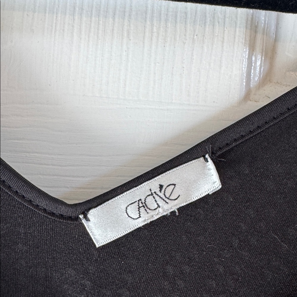 Caché Rare Vintage Black Bodysuit w/ Gold Studs - Picture 10 of 11